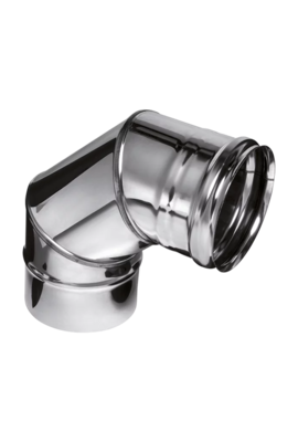 AUSTENITE Колено угол 90° (304/0,8 мм) Ø150 (окрашен RAL)